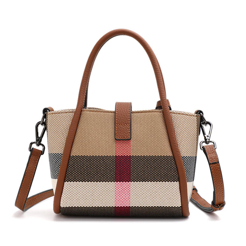 Bolsa de Ombro Oxford Basic em Couro Legítimo