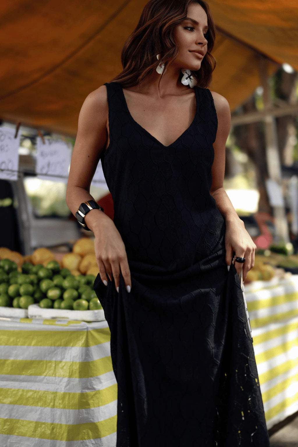 Vestido Longo Noirê Preto