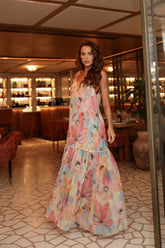 Vestido Longo Verano Garden